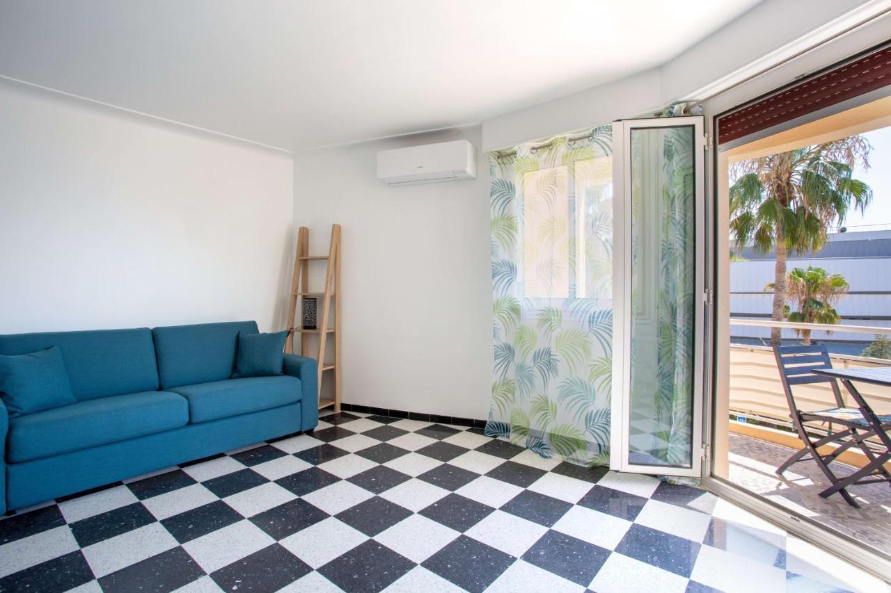 Apartment T2 Air-Conditioned Sea View Saint-Laurent-du-Var Exterior foto
