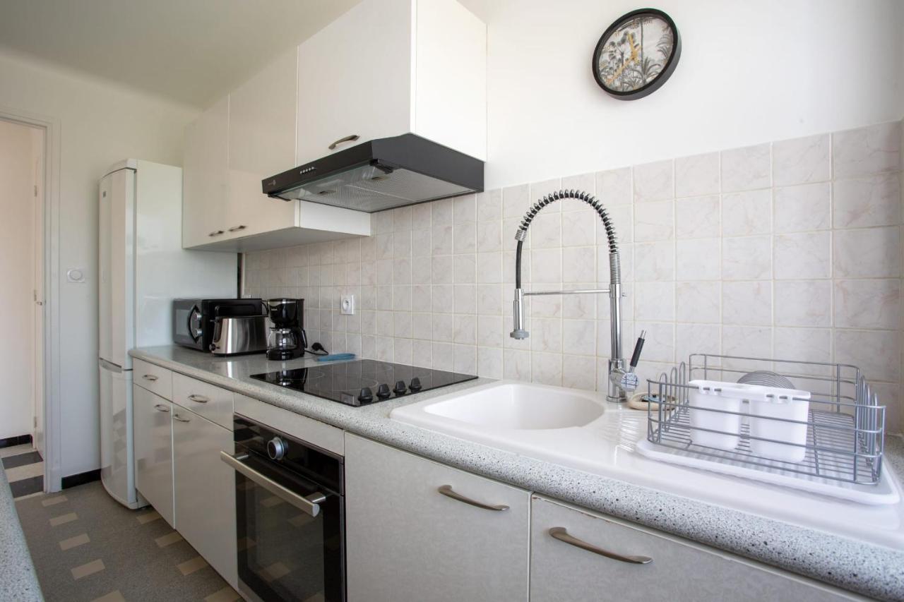 Apartment T2 Air-Conditioned Sea View Saint-Laurent-du-Var Exterior foto